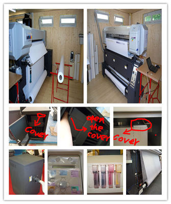 Piezo Inkjet Digital Mutoh Sublimation Printer พร้อมหัวพิมพ์ Epson DX5