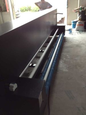 3.2m โดยตรงเครื่องม้วนไปม้วนเครื่องทำความร้อนสิ่งทอแก้ไขเครื่อง