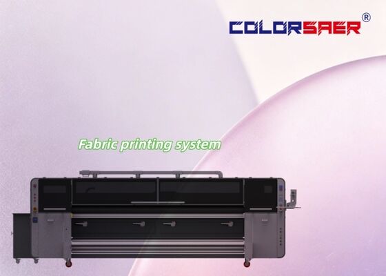 SAER COLOR เครื่องพิมพ์ซับลิเมชั่นขนาดใหญ่ประสิทธิภาพสูง 3.2 เมตร เครื่องพิมพ์สิ่งทออัตโนมัติ