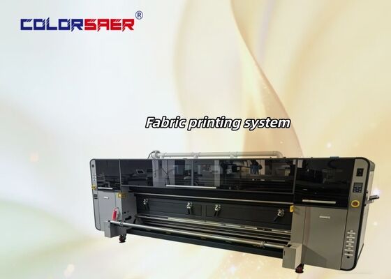 3.2 เมตร เครื่องพิมพ์ตรงสู่ผ้า พร้อมหัวพิมพ์ I3200A1 ระบบพิมพ์สิ่งทอแบบอิงค์เจ็ท พร้อมหมึกพิมพ์แบบ Pigment & Sublimation