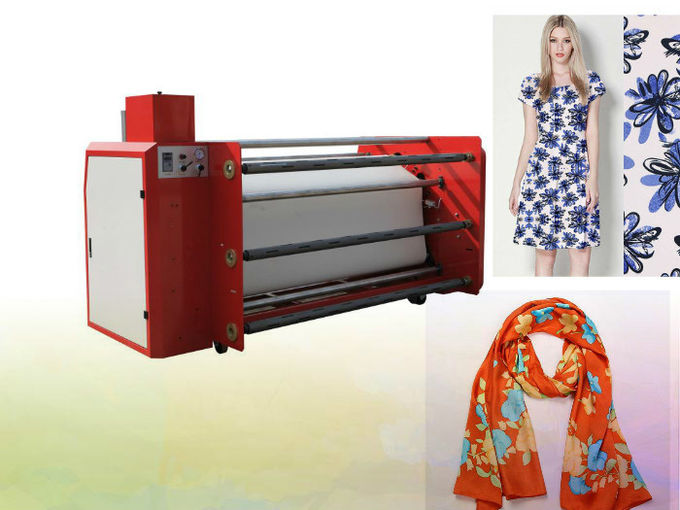 สิ่งทอ Flatbed เครื่องสิ่งทอเครื่องการพิมพ์โรตารี่หลายระเหิดพื้นผิว 1